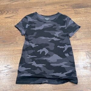 Athleta Black Camo Shirt XS